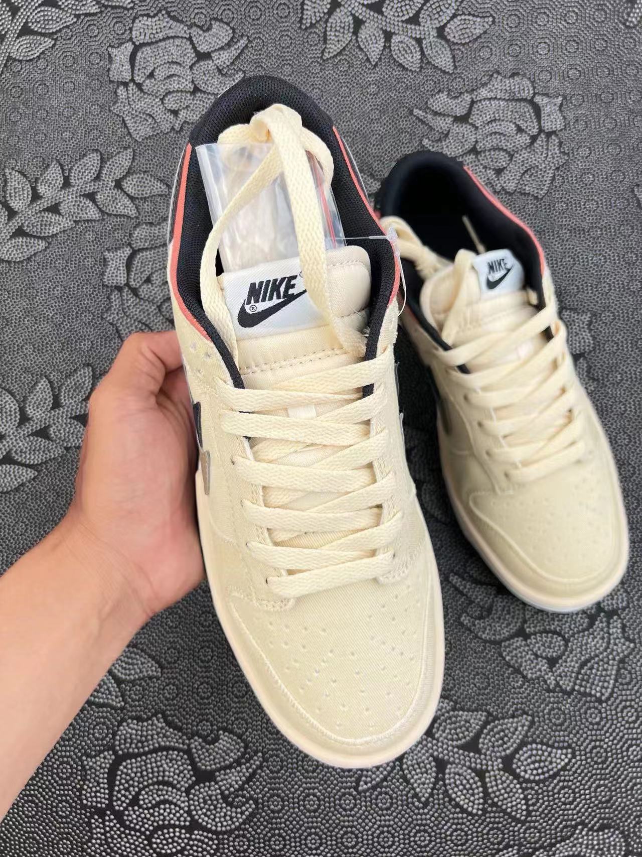 ? 正品定制Nike Dunk Low米灰配色 小男孩头像?