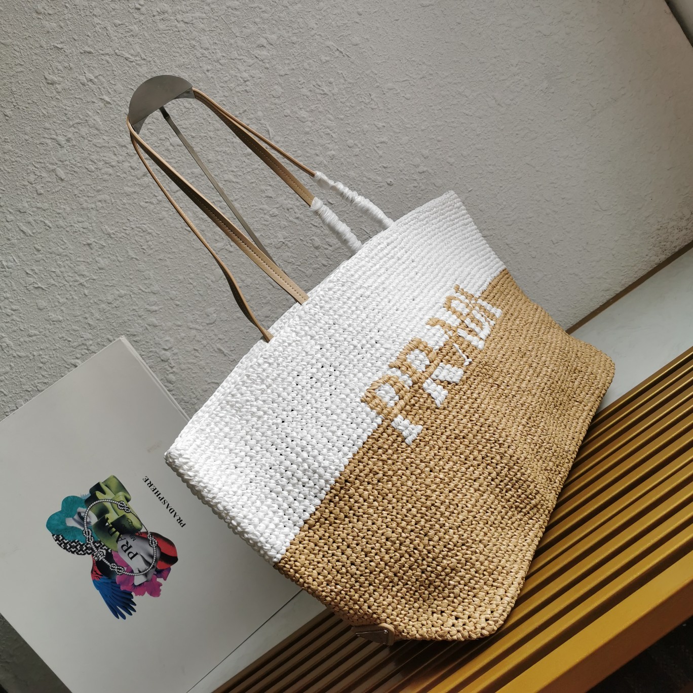 Goyard 新款 纤维托特包 1BG442 这款纤维托特包采用进口拉菲草设计