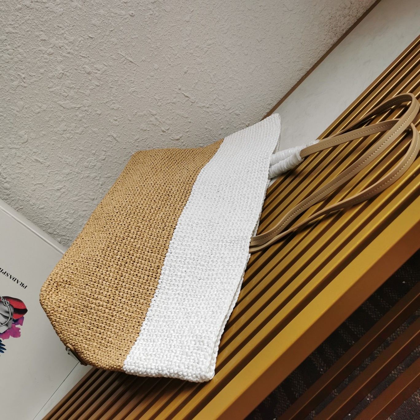 Goyard 新款 纤维托特包 1BG442 这款纤维托特包采用进口拉菲草设计