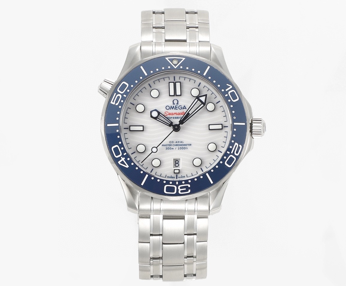 VS Factory OMEGA SEAMASTER Serie Seamaster Planet Ocean 300 m 300 m Cronómetro maestro coaxial 42 mm 42 mm Re…