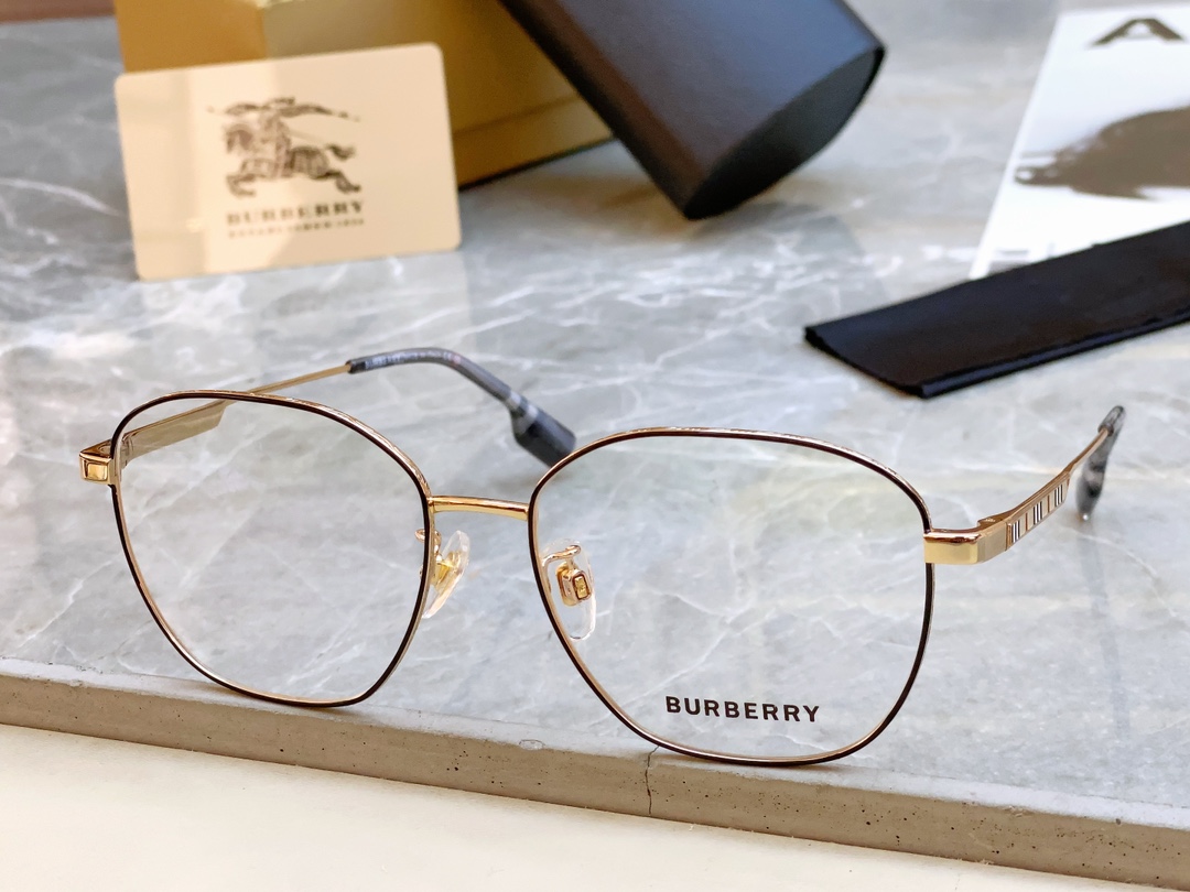 ，【BURBERR*】巴宝*莉新款光学架，MODEL：B1365-D，SIZE：56口16-145