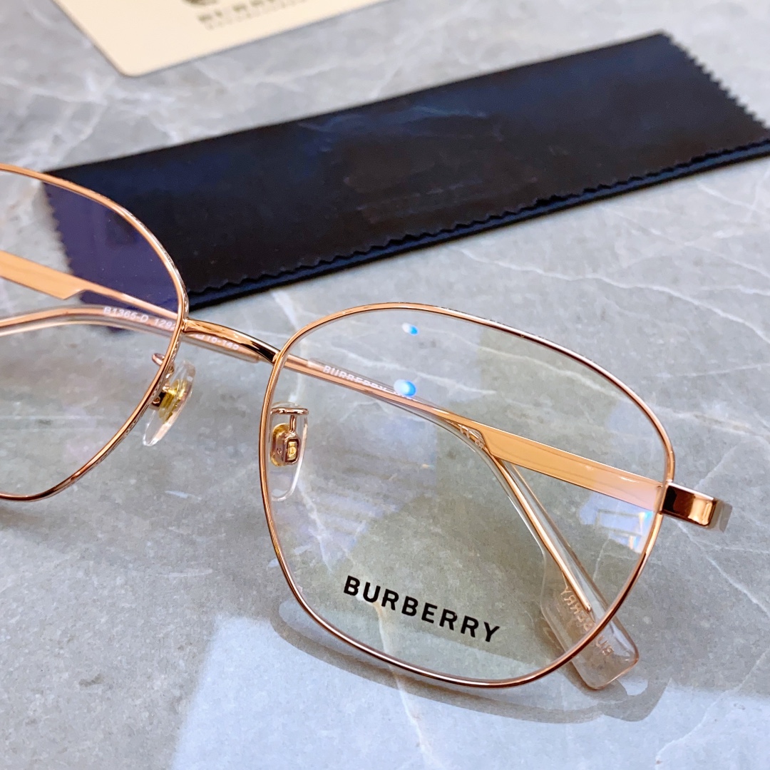 ，【BURBERR*】巴宝*莉新款光学架，MODEL：B1365-D，SIZE：56口16-145