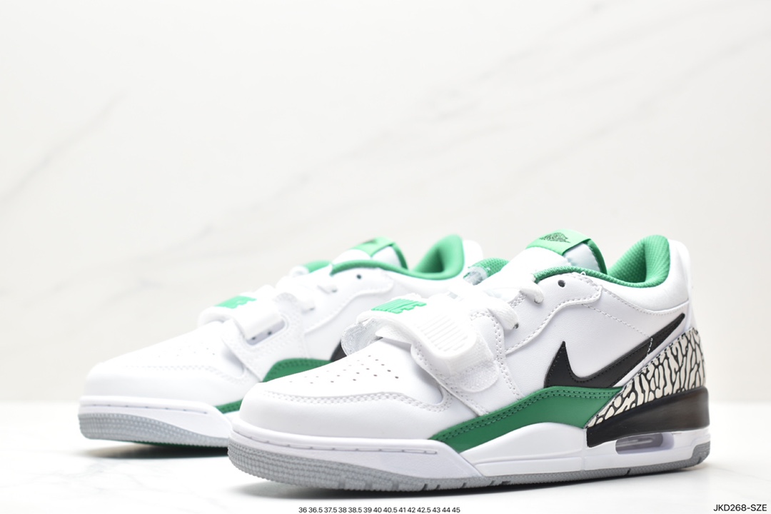 160 耐克Nike Air Jordan Legacy 312 Low White/Pine Green 篮球鞋 FN3406-101