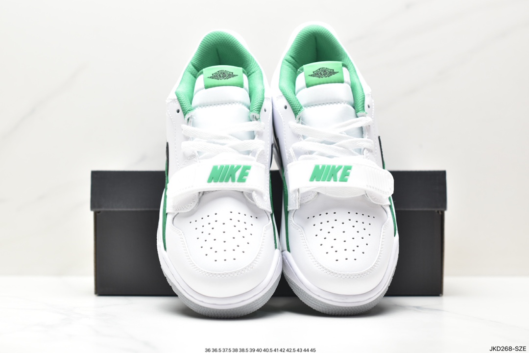 Nike Air Jordan Legacy 312 Low White/Pine Green Basketball Shoes FN3406-101