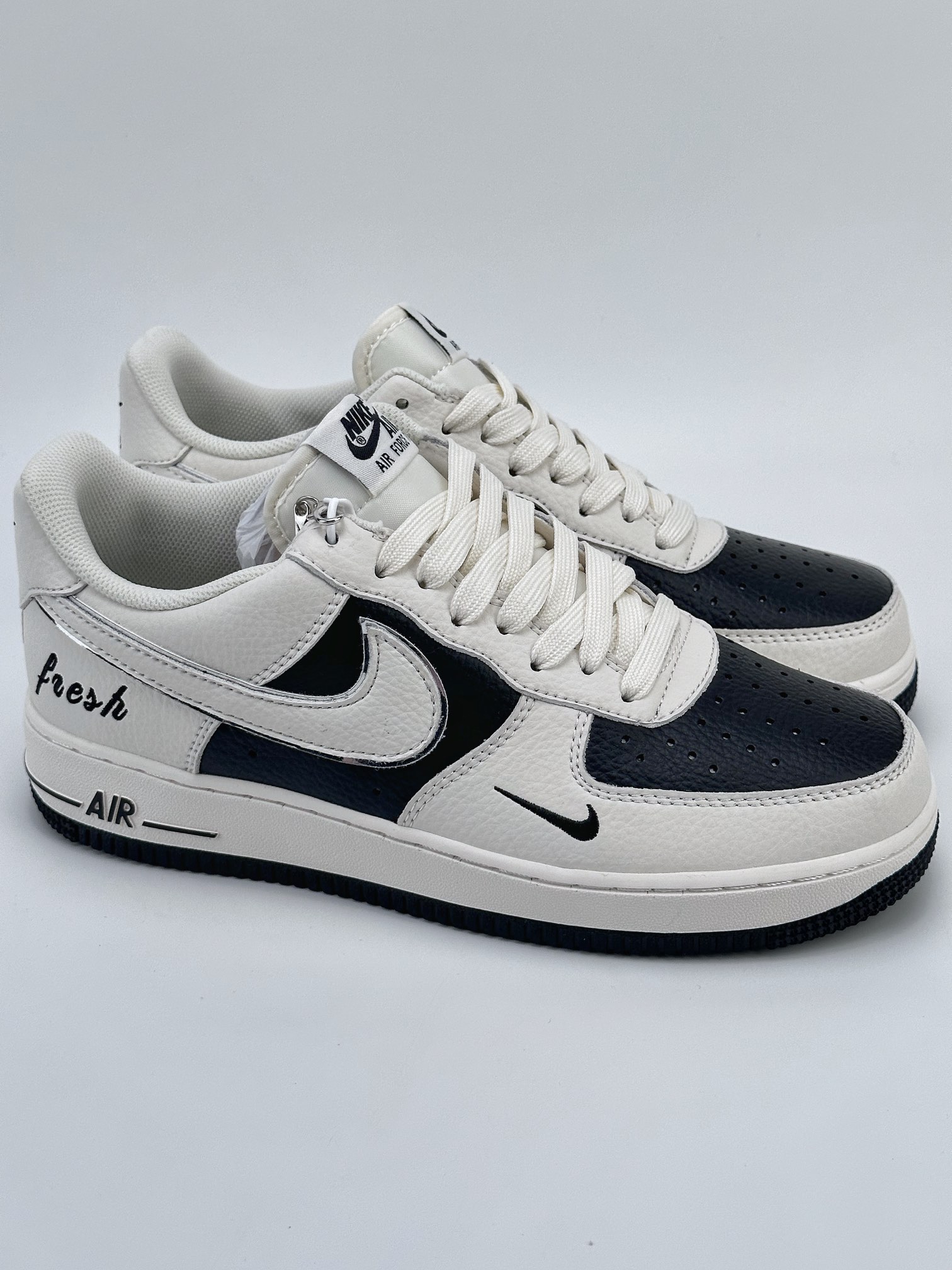 Nike Air Force 1 Low 07 Black and White Splicing BM2023-102