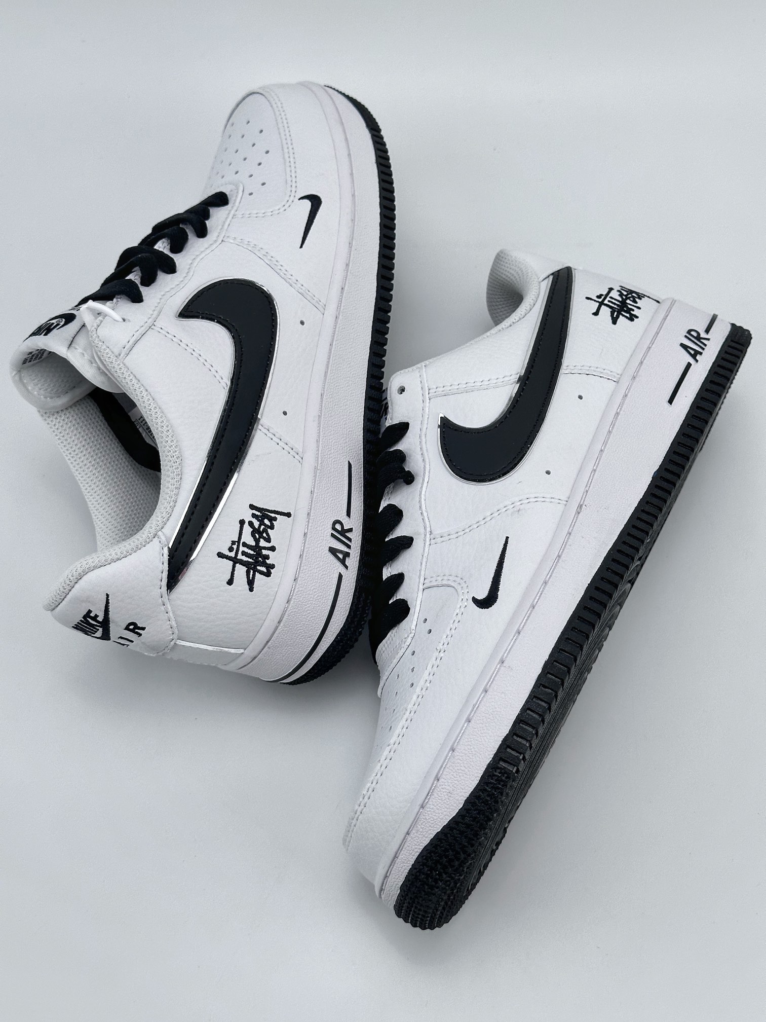 Nike Air Force 1 Low 07 Signature Black and White CW2288-111