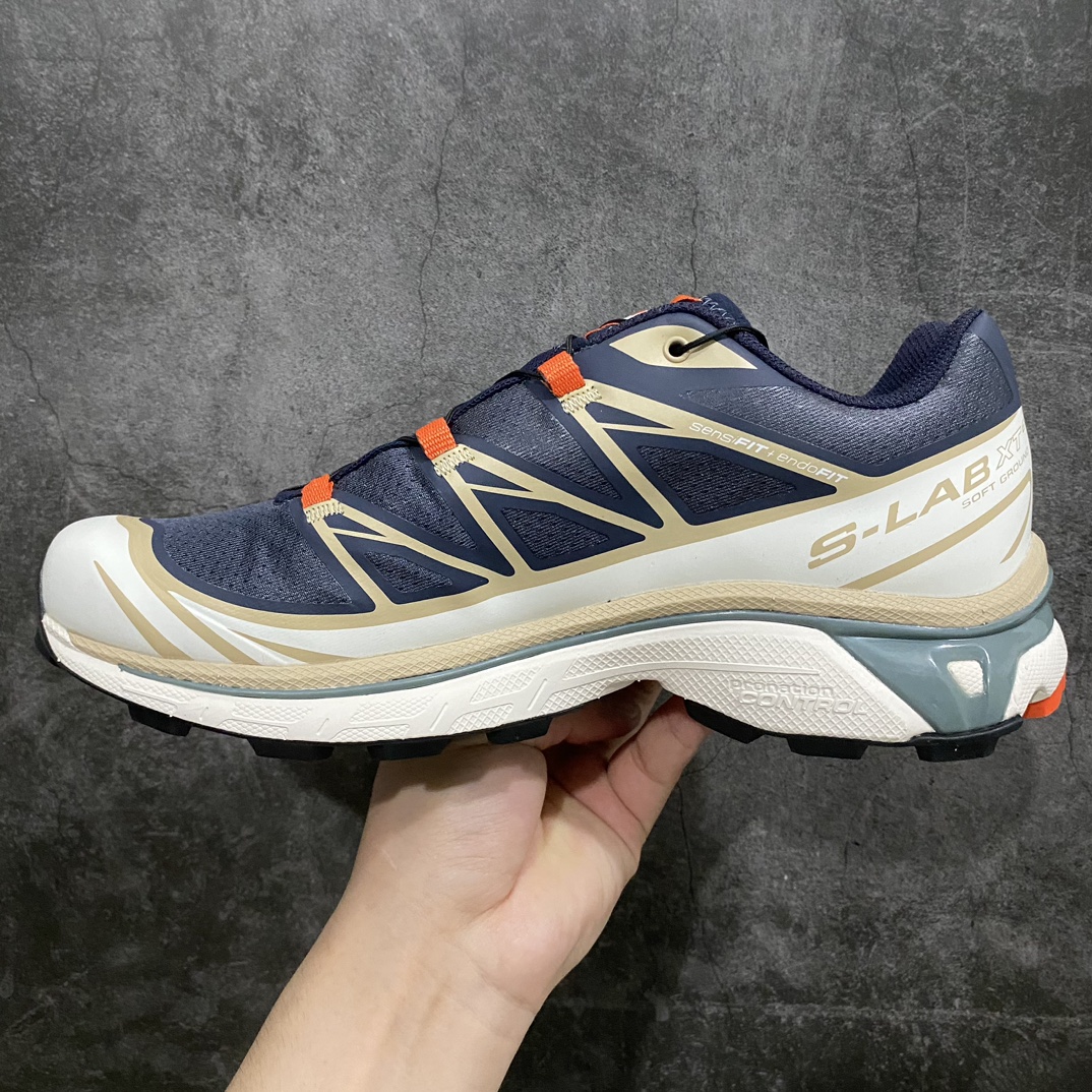 [M version pure original] Salomon XT-6 Salomon retro trend outdoor functional mountaineering running shoes