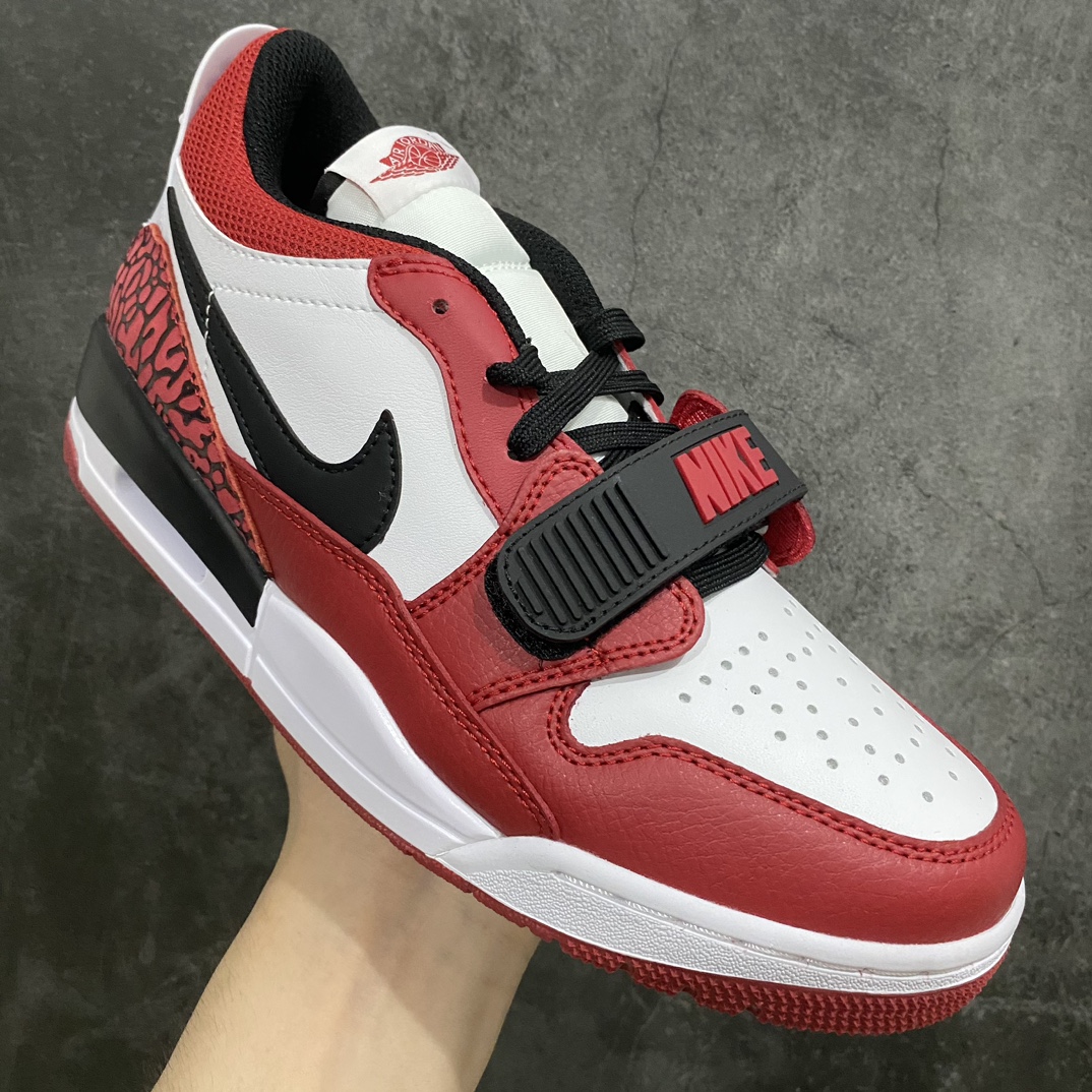 [Little Green X Edition] Air Jordan Legacy AJ312 White, Red and Black CD7069-116