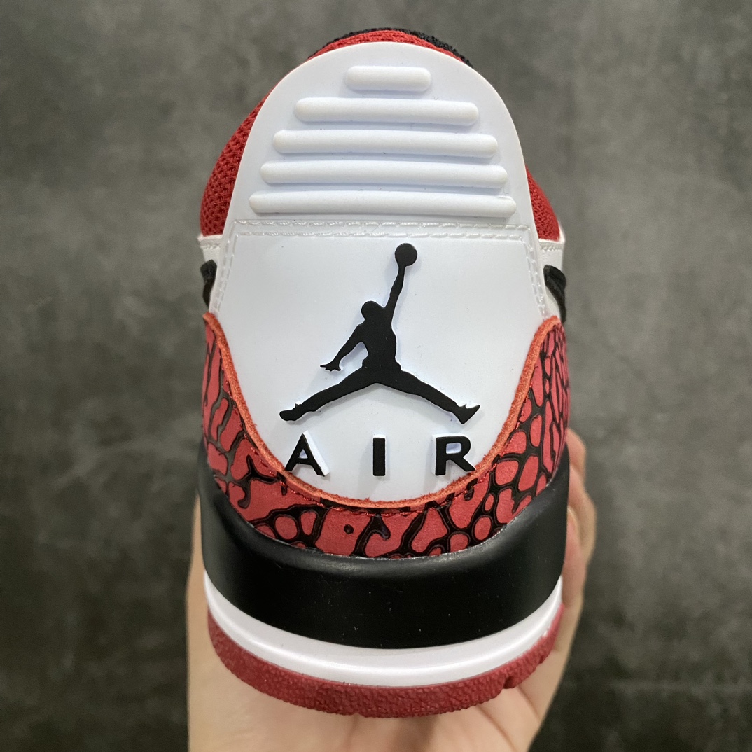 [Little Green X Edition] Air Jordan Legacy AJ312 White, Red and Black CD7069-116