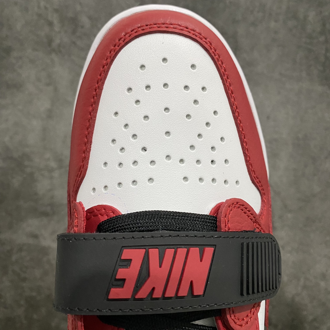 [Little Green X Edition] Air Jordan Legacy AJ312 White, Red and Black CD7069-116