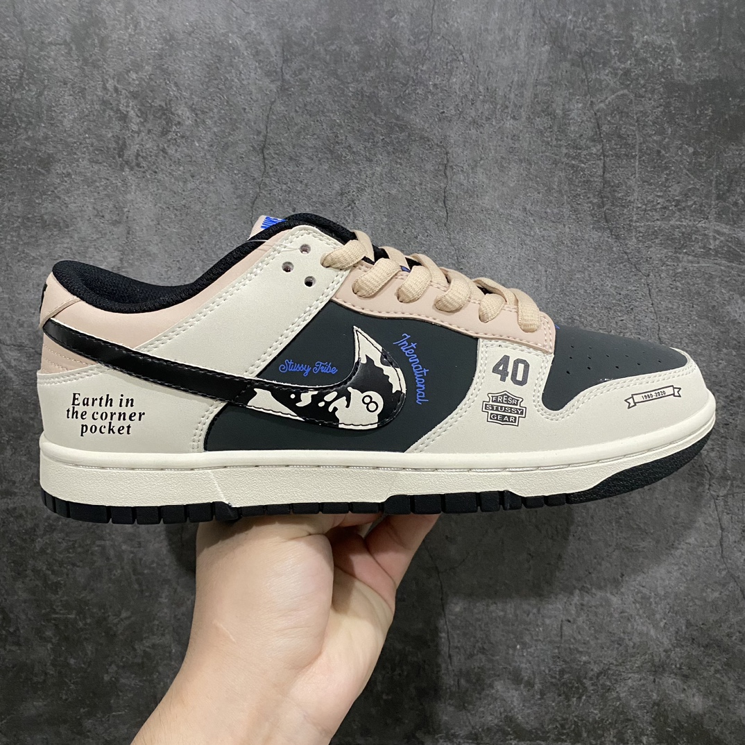 [Customized version] Stussy x Nk SB Dunk Low Stussy joint low-top casual sneakers ST6636-001