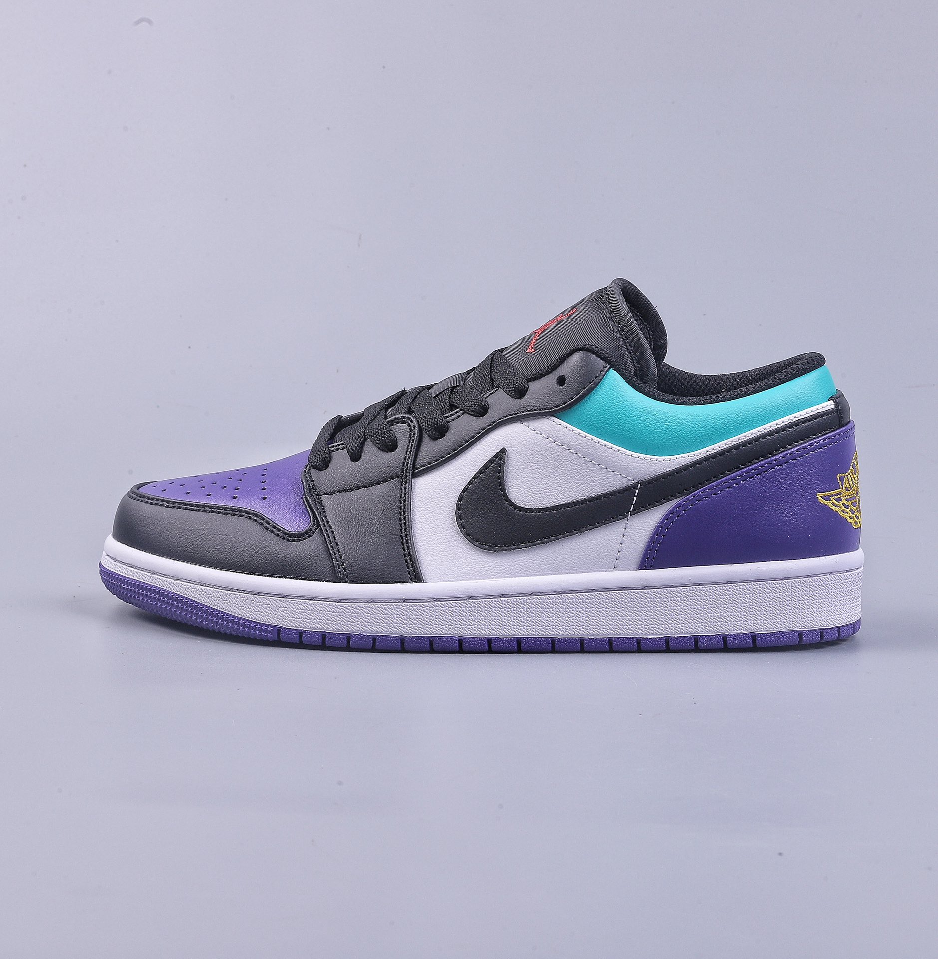 Air Jordan 1 Low 白黑紫 553558-154