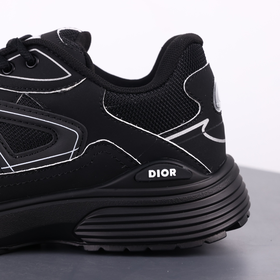 Dior B30 CD Shoes Carbon Black