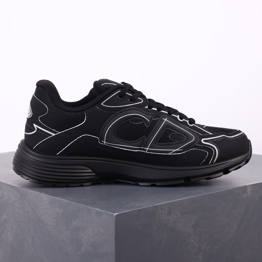 Dior B30 CD Shoes Carbon Black