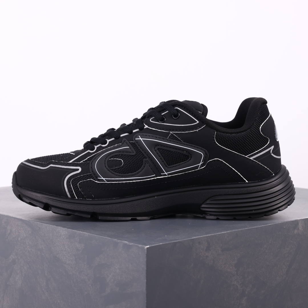 Dior B30 CD Shoes Carbon Black