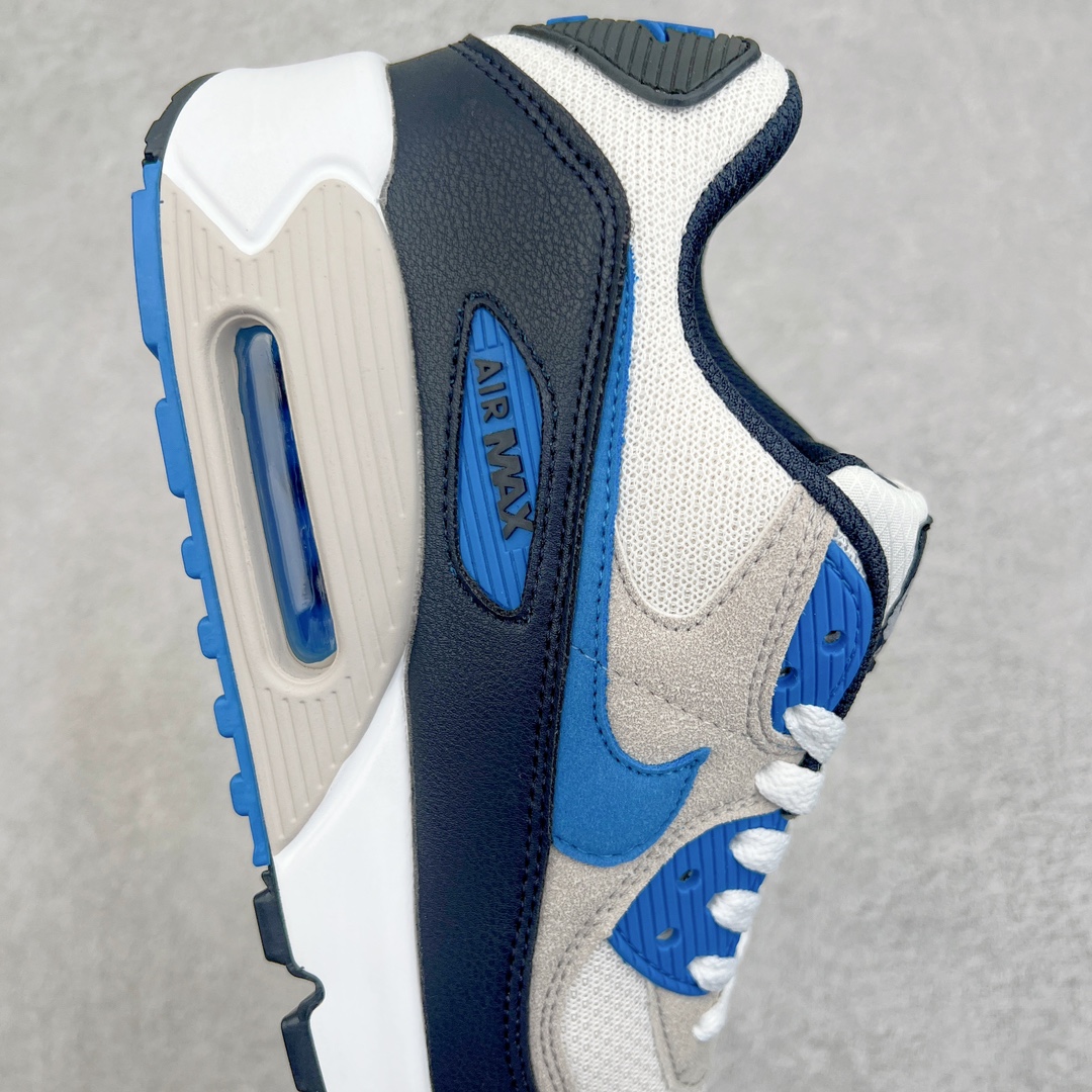 图片[6]-＃MX版 NK Air MAX 90 气垫复古减震跑步鞋 DQ4071-101 经典重温 独家陆续补货 外单专供大厂出品 品质稳定 一百余色 终端操作 Air Max 90于1990年推出 来自Air Max系列 在Air Max 1的基础上改进而得 增加了气垫面积 外型上也更为流线 最特別的就是加入了菱纹塑胶嵌板 为Air Max 90增添了许多潮流气息 皮革鞋面 造就出色耐穿性和支撑力 Max Air缓震配置搭配泡棉中底 令Air Max 90轻盈而舒适 华夫格橡胶外底 铸就Air Max 90非凡的抓地力 而Air Max 90不仅是一双跑鞋 它成功跨越了时间的演进 成为了球鞋文化与潮流圈中最熟为人知的鞋款之一 尺码：36 36.5 37.5 38 38.5 39 40 40.5 41 42 42.5 43 44 44.5 45-选品中心