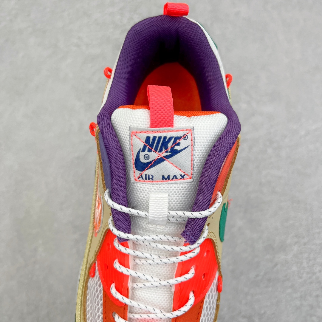 图片[5]-＃MX版 NK Air MAX 90 气垫复古减震跑步鞋 CJ9078-784 经典重温 独家陆续补货 外单专供大厂出品 品质稳定 一百余色 终端操作 Air Max 90于1990年推出 来自Air Max系列 在Air Max 1的基础上改进而得 增加了气垫面积 外型上也更为流线 最特別的就是加入了菱纹塑胶嵌板 为Air Max 90增添了许多潮流气息 皮革鞋面 造就出色耐穿性和支撑力 Max Air缓震配置搭配泡棉中底 令Air Max 90轻盈而舒适 华夫格橡胶外底 铸就Air Max 90非凡的抓地力 而Air Max 90不仅是一双跑鞋 它成功跨越了时间的演进 成为了球鞋文化与潮流圈中最熟为人知的鞋款之一 尺码：36 36.5 37.5 38 38.5 39 40 40.5 41 42 42.5 43 44 44.5 45-选品中心