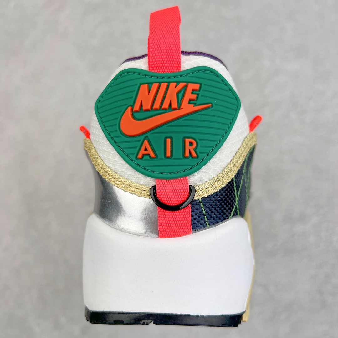 图片[8]-＃MX版 NK Air MAX 90 气垫复古减震跑步鞋 CJ9078-784 经典重温 独家陆续补货 外单专供大厂出品 品质稳定 一百余色 终端操作 Air Max 90于1990年推出 来自Air Max系列 在Air Max 1的基础上改进而得 增加了气垫面积 外型上也更为流线 最特別的就是加入了菱纹塑胶嵌板 为Air Max 90增添了许多潮流气息 皮革鞋面 造就出色耐穿性和支撑力 Max Air缓震配置搭配泡棉中底 令Air Max 90轻盈而舒适 华夫格橡胶外底 铸就Air Max 90非凡的抓地力 而Air Max 90不仅是一双跑鞋 它成功跨越了时间的演进 成为了球鞋文化与潮流圈中最熟为人知的鞋款之一 尺码：36 36.5 37.5 38 38.5 39 40 40.5 41 42 42.5 43 44 44.5 45-选品中心