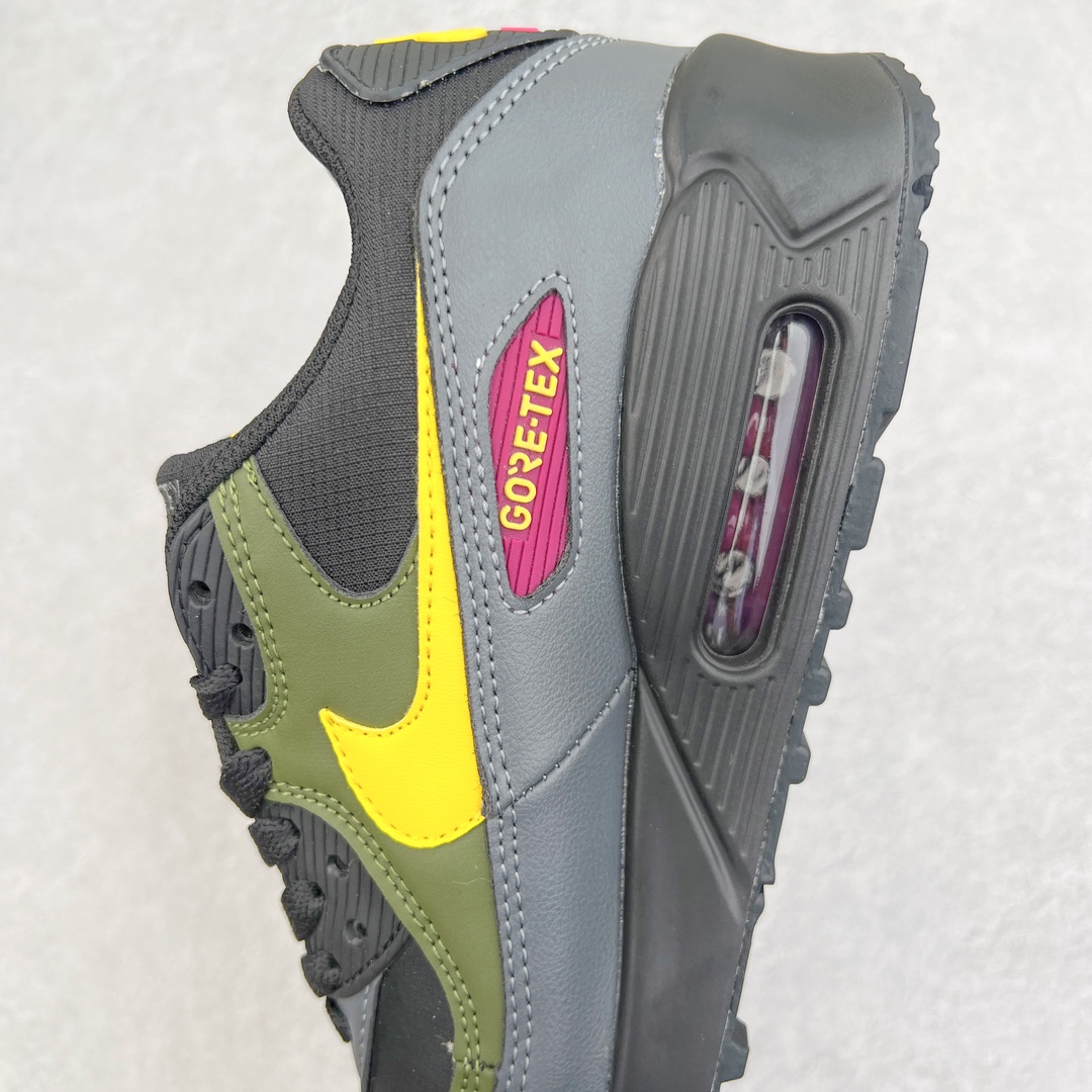 图片[7]-＃MX版 NK Air MAX 90 气垫复古减震跑步鞋 DJ9779-001 经典重温 独家陆续补货 外单专供大厂出品 品质稳定 一百余色 终端操作 Air Max 90于1990年推出 来自Air Max系列 在Air Max 1的基础上改进而得 增加了气垫面积 外型上也更为流线 最特別的就是加入了菱纹塑胶嵌板 为Air Max 90增添了许多潮流气息 皮革鞋面 造就出色耐穿性和支撑力 Max Air缓震配置搭配泡棉中底 令Air Max 90轻盈而舒适 华夫格橡胶外底 铸就Air Max 90非凡的抓地力 而Air Max 90不仅是一双跑鞋 它成功跨越了时间的演进 成为了球鞋文化与潮流圈中最熟为人知的鞋款之一 尺码：36 36.5 37.5 38 38.5 39 40 40.5 41 42 42.5 43 44 44.5 45-选品中心