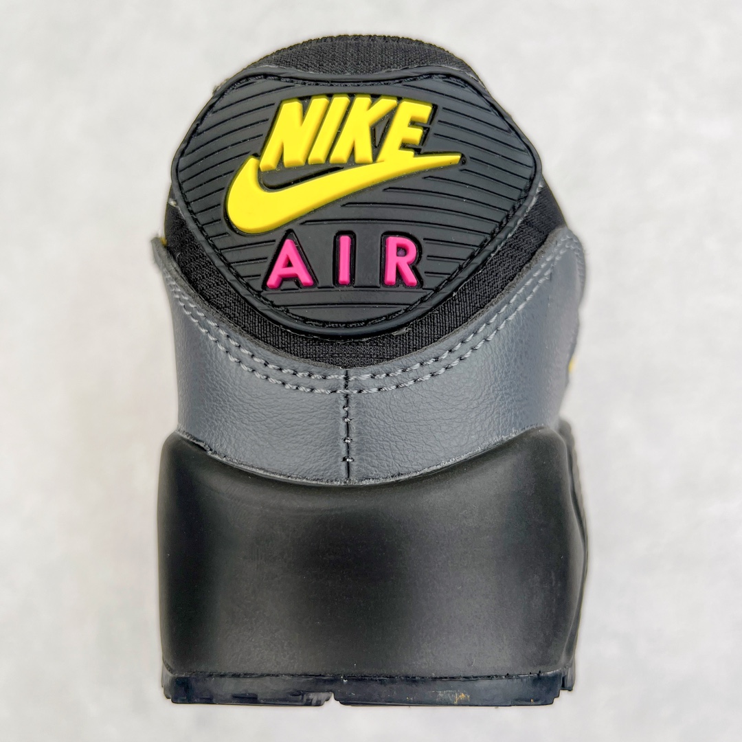 图片[8]-＃MX版 NK Air MAX 90 气垫复古减震跑步鞋 DJ9779-001 经典重温 独家陆续补货 外单专供大厂出品 品质稳定 一百余色 终端操作 Air Max 90于1990年推出 来自Air Max系列 在Air Max 1的基础上改进而得 增加了气垫面积 外型上也更为流线 最特別的就是加入了菱纹塑胶嵌板 为Air Max 90增添了许多潮流气息 皮革鞋面 造就出色耐穿性和支撑力 Max Air缓震配置搭配泡棉中底 令Air Max 90轻盈而舒适 华夫格橡胶外底 铸就Air Max 90非凡的抓地力 而Air Max 90不仅是一双跑鞋 它成功跨越了时间的演进 成为了球鞋文化与潮流圈中最熟为人知的鞋款之一 尺码：36 36.5 37.5 38 38.5 39 40 40.5 41 42 42.5 43 44 44.5 45-选品中心