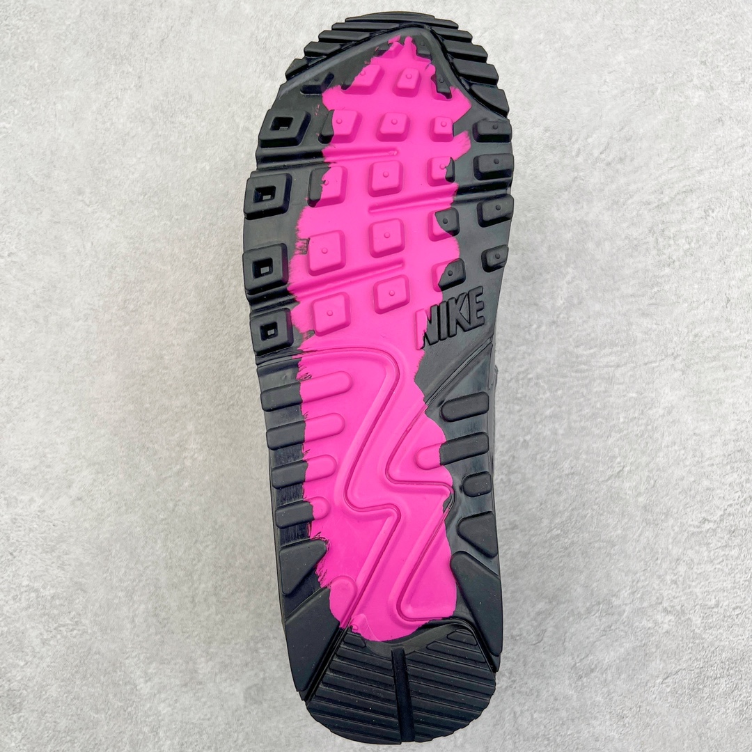 图片[9]-＃MX版 NK Air MAX 90 气垫复古减震跑步鞋 DJ9779-001 经典重温 独家陆续补货 外单专供大厂出品 品质稳定 一百余色 终端操作 Air Max 90于1990年推出 来自Air Max系列 在Air Max 1的基础上改进而得 增加了气垫面积 外型上也更为流线 最特別的就是加入了菱纹塑胶嵌板 为Air Max 90增添了许多潮流气息 皮革鞋面 造就出色耐穿性和支撑力 Max Air缓震配置搭配泡棉中底 令Air Max 90轻盈而舒适 华夫格橡胶外底 铸就Air Max 90非凡的抓地力 而Air Max 90不仅是一双跑鞋 它成功跨越了时间的演进 成为了球鞋文化与潮流圈中最熟为人知的鞋款之一 尺码：36 36.5 37.5 38 38.5 39 40 40.5 41 42 42.5 43 44 44.5 45-选品中心