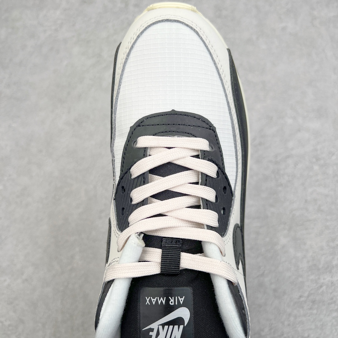 图片[4]-＃MX版 NK Air MAX 90 气垫复古减震跑步鞋 DQ8974-100 经典重温 独家陆续补货 外单专供大厂出品 品质稳定 一百余色 终端操作 Air Max 90于1990年推出 来自Air Max系列 在Air Max 1的基础上改进而得 增加了气垫面积 外型上也更为流线 最特別的就是加入了菱纹塑胶嵌板 为Air Max 90增添了许多潮流气息 皮革鞋面 造就出色耐穿性和支撑力 Max Air缓震配置搭配泡棉中底 令Air Max 90轻盈而舒适 华夫格橡胶外底 铸就Air Max 90非凡的抓地力 而Air Max 90不仅是一双跑鞋 它成功跨越了时间的演进 成为了球鞋文化与潮流圈中最熟为人知的鞋款之一 尺码：36 36.5 37.5 38 38.5 39 40 40.5 41 42 42.5 43 44 44.5 45-选品中心