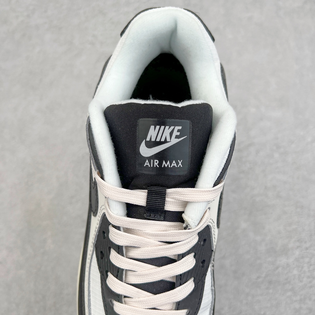 图片[5]-＃MX版 NK Air MAX 90 气垫复古减震跑步鞋 DQ8974-100 经典重温 独家陆续补货 外单专供大厂出品 品质稳定 一百余色 终端操作 Air Max 90于1990年推出 来自Air Max系列 在Air Max 1的基础上改进而得 增加了气垫面积 外型上也更为流线 最特別的就是加入了菱纹塑胶嵌板 为Air Max 90增添了许多潮流气息 皮革鞋面 造就出色耐穿性和支撑力 Max Air缓震配置搭配泡棉中底 令Air Max 90轻盈而舒适 华夫格橡胶外底 铸就Air Max 90非凡的抓地力 而Air Max 90不仅是一双跑鞋 它成功跨越了时间的演进 成为了球鞋文化与潮流圈中最熟为人知的鞋款之一 尺码：36 36.5 37.5 38 38.5 39 40 40.5 41 42 42.5 43 44 44.5 45-选品中心