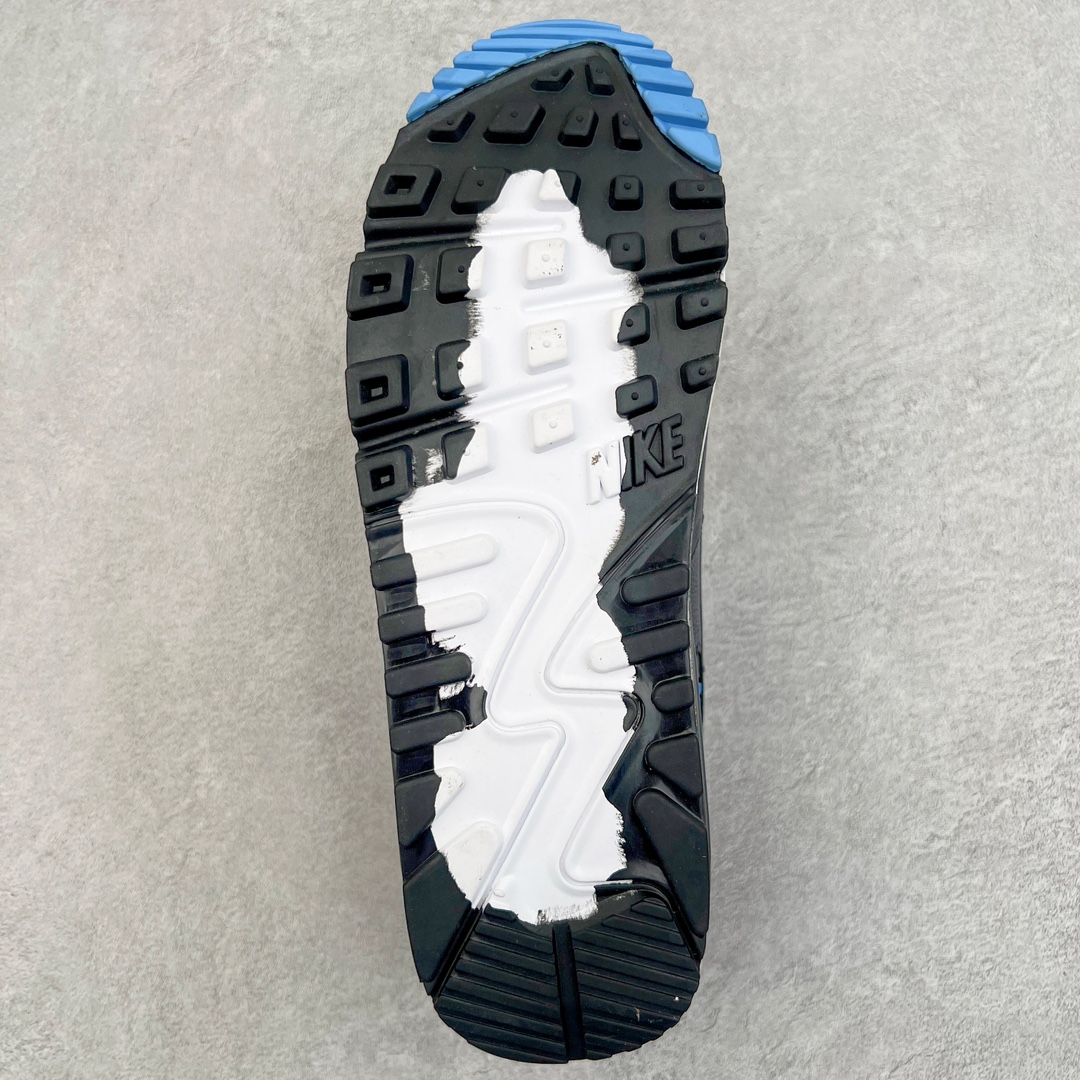 图片[9]-＃MX版 NK Air MAX 90 气垫复古减震跑步鞋 经典重温 独家陆续补货 外单专供大厂出品 品质稳定 一百余色 终端操作 Air Max 90于1990年推出 来自Air Max系列 在Air Max 1的基础上改进而得 增加了气垫面积 外型上也更为流线 最特別的就是加入了菱纹塑胶嵌板 为Air Max 90增添了许多潮流气息 皮革鞋面 造就出色耐穿性和支撑力 Max Air缓震配置搭配泡棉中底 令Air Max 90轻盈而舒适 华夫格橡胶外底 铸就Air Max 90非凡的抓地力 而Air Max 90不仅是一双跑鞋 它成功跨越了时间的演进 成为了球鞋文化与潮流圈中最熟为人知的鞋款之一 尺码：36 36.5 37.5 38 38.5 39 40 40.5 41 42 42.5 43 44 44.5 45-选品中心