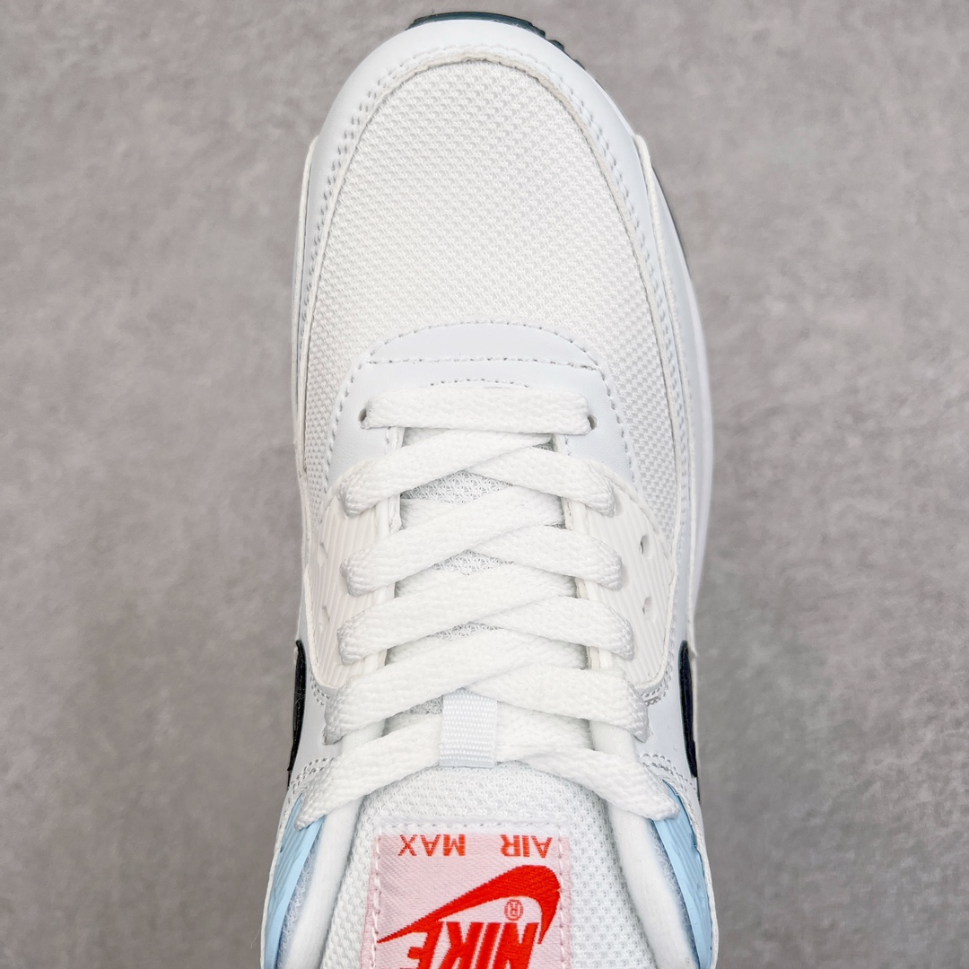 图片[4]-＃MX版 NK Air MAX 90 气垫复古减震跑步鞋 DM2820-100 经典重温 独家陆续补货 外单专供大厂出品 品质稳定 一百余色 终端操作 Air Max 90于1990年推出 来自Air Max系列 在Air Max 1的基础上改进而得 增加了气垫面积 外型上也更为流线 最特別的就是加入了菱纹塑胶嵌板 为Air Max 90增添了许多潮流气息 皮革鞋面 造就出色耐穿性和支撑力 Max Air缓震配置搭配泡棉中底 令Air Max 90轻盈而舒适 华夫格橡胶外底 铸就Air Max 90非凡的抓地力 而Air Max 90不仅是一双跑鞋 它成功跨越了时间的演进 成为了球鞋文化与潮流圈中最熟为人知的鞋款之一 尺码：36 36.5 37.5 38 38.5 39 40 40.5 41 42 42.5 43 44 44.5 45-选品中心