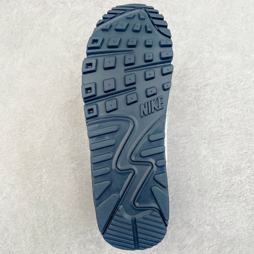 图片[9]-＃MX版 NK Air MAX 90 气垫复古减震跑步鞋 DM2820-100 经典重温 独家陆续补货 外单专供大厂出品 品质稳定 一百余色 终端操作 Air Max 90于1990年推出 来自Air Max系列 在Air Max 1的基础上改进而得 增加了气垫面积 外型上也更为流线 最特別的就是加入了菱纹塑胶嵌板 为Air Max 90增添了许多潮流气息 皮革鞋面 造就出色耐穿性和支撑力 Max Air缓震配置搭配泡棉中底 令Air Max 90轻盈而舒适 华夫格橡胶外底 铸就Air Max 90非凡的抓地力 而Air Max 90不仅是一双跑鞋 它成功跨越了时间的演进 成为了球鞋文化与潮流圈中最熟为人知的鞋款之一 尺码：36 36.5 37.5 38 38.5 39 40 40.5 41 42 42.5 43 44 44.5 45-选品中心