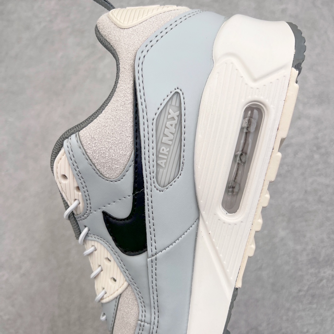 图片[7]-＃MX版 NK Air MAX 90 气垫复古减震跑步鞋 DZ5167-077 经典重温 独家陆续补货 外单专供大厂出品 品质稳定 一百余色 终端操作 Air Max 90于1990年推出 来自Air Max系列 在Air Max 1的基础上改进而得 增加了气垫面积 外型上也更为流线 最特別的就是加入了菱纹塑胶嵌板 为Air Max 90增添了许多潮流气息 皮革鞋面 造就出色耐穿性和支撑力 Max Air缓震配置搭配泡棉中底 令Air Max 90轻盈而舒适 华夫格橡胶外底 铸就Air Max 90非凡的抓地力 而Air Max 90不仅是一双跑鞋 它成功跨越了时间的演进 成为了球鞋文化与潮流圈中最熟为人知的鞋款之一 尺码：36 36.5 37.5 38 38.5 39 40 40.5 41 42 42.5 43 44 44.5 45-选品中心