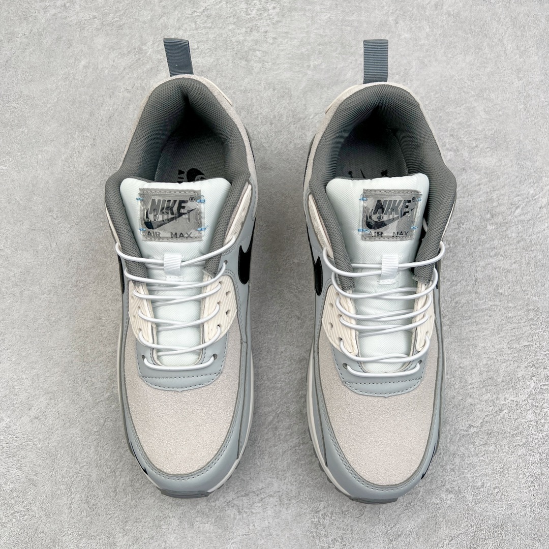 图片[2]-＃MX版 NK Air MAX 90 气垫复古减震跑步鞋 DZ5167-077 经典重温 独家陆续补货 外单专供大厂出品 品质稳定 一百余色 终端操作 Air Max 90于1990年推出 来自Air Max系列 在Air Max 1的基础上改进而得 增加了气垫面积 外型上也更为流线 最特別的就是加入了菱纹塑胶嵌板 为Air Max 90增添了许多潮流气息 皮革鞋面 造就出色耐穿性和支撑力 Max Air缓震配置搭配泡棉中底 令Air Max 90轻盈而舒适 华夫格橡胶外底 铸就Air Max 90非凡的抓地力 而Air Max 90不仅是一双跑鞋 它成功跨越了时间的演进 成为了球鞋文化与潮流圈中最熟为人知的鞋款之一 尺码：36 36.5 37.5 38 38.5 39 40 40.5 41 42 42.5 43 44 44.5 45-选品中心