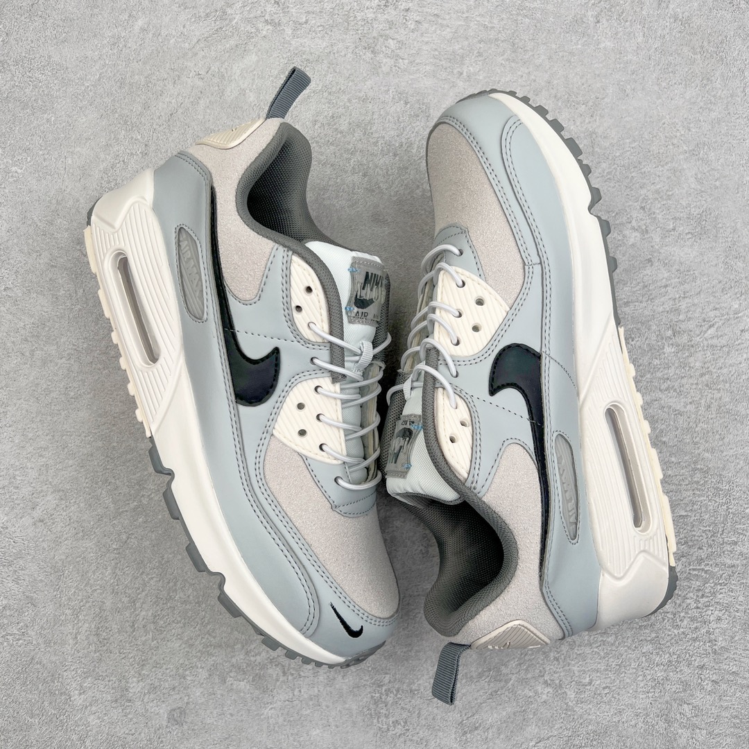 图片[3]-＃MX版 NK Air MAX 90 气垫复古减震跑步鞋 DZ5167-077 经典重温 独家陆续补货 外单专供大厂出品 品质稳定 一百余色 终端操作 Air Max 90于1990年推出 来自Air Max系列 在Air Max 1的基础上改进而得 增加了气垫面积 外型上也更为流线 最特別的就是加入了菱纹塑胶嵌板 为Air Max 90增添了许多潮流气息 皮革鞋面 造就出色耐穿性和支撑力 Max Air缓震配置搭配泡棉中底 令Air Max 90轻盈而舒适 华夫格橡胶外底 铸就Air Max 90非凡的抓地力 而Air Max 90不仅是一双跑鞋 它成功跨越了时间的演进 成为了球鞋文化与潮流圈中最熟为人知的鞋款之一 尺码：36 36.5 37.5 38 38.5 39 40 40.5 41 42 42.5 43 44 44.5 45-选品中心