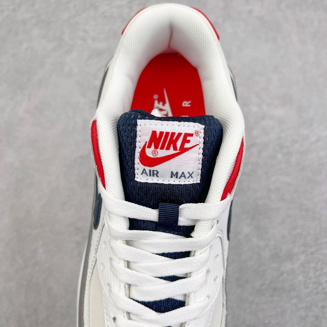 图片[5]-＃MX版 NK Air MAX 90 气垫复古减震跑步鞋 DB0625-101 经典重温 独家陆续补货 外单专供大厂出品 品质稳定 一百余色 终端操作 Air Max 90于1990年推出 来自Air Max系列 在Air Max 1的基础上改进而得 增加了气垫面积 外型上也更为流线 最特別的就是加入了菱纹塑胶嵌板 为Air Max 90增添了许多潮流气息 皮革鞋面 造就出色耐穿性和支撑力 Max Air缓震配置搭配泡棉中底 令Air Max 90轻盈而舒适 华夫格橡胶外底 铸就Air Max 90非凡的抓地力 而Air Max 90不仅是一双跑鞋 它成功跨越了时间的演进 成为了球鞋文化与潮流圈中最熟为人知的鞋款之一 尺码：36 36.5 37.5 38 38.5 39 40 40.5 41 42 42.5 43 44 44.5 45-选品中心