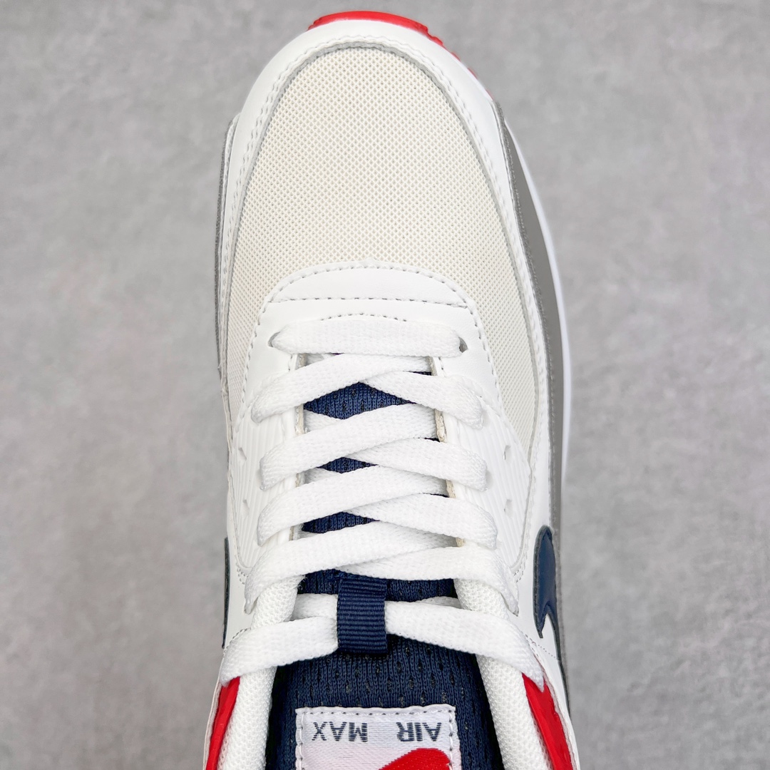 图片[4]-＃MX版 NK Air MAX 90 气垫复古减震跑步鞋 DB0625-101 经典重温 独家陆续补货 外单专供大厂出品 品质稳定 一百余色 终端操作 Air Max 90于1990年推出 来自Air Max系列 在Air Max 1的基础上改进而得 增加了气垫面积 外型上也更为流线 最特別的就是加入了菱纹塑胶嵌板 为Air Max 90增添了许多潮流气息 皮革鞋面 造就出色耐穿性和支撑力 Max Air缓震配置搭配泡棉中底 令Air Max 90轻盈而舒适 华夫格橡胶外底 铸就Air Max 90非凡的抓地力 而Air Max 90不仅是一双跑鞋 它成功跨越了时间的演进 成为了球鞋文化与潮流圈中最熟为人知的鞋款之一 尺码：36 36.5 37.5 38 38.5 39 40 40.5 41 42 42.5 43 44 44.5 45-选品中心