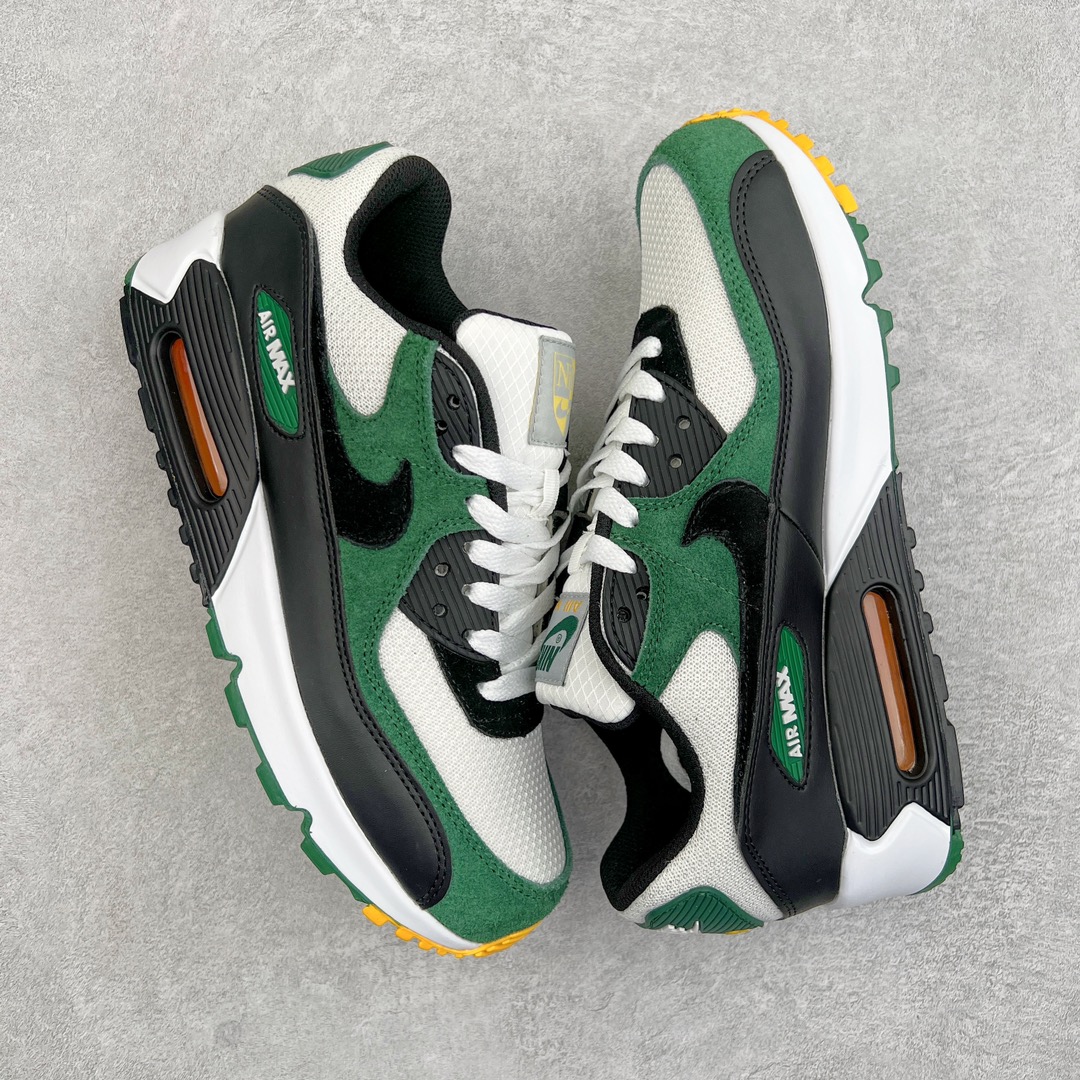 图片[3]-＃MX版 NK Air MAX 90 气垫复古减震跑步鞋 DM0029-004 经典重温 独家陆续补货 外单专供大厂出品 品质稳定 一百余色 终端操作 Air Max 90于1990年推出 来自Air Max系列 在Air Max 1的基础上改进而得 增加了气垫面积 外型上也更为流线 最特別的就是加入了菱纹塑胶嵌板 为Air Max 90增添了许多潮流气息 皮革鞋面 造就出色耐穿性和支撑力 Max Air缓震配置搭配泡棉中底 令Air Max 90轻盈而舒适 华夫格橡胶外底 铸就Air Max 90非凡的抓地力 而Air Max 90不仅是一双跑鞋 它成功跨越了时间的演进 成为了球鞋文化与潮流圈中最熟为人知的鞋款之一 尺码：36 36.5 37.5 38 38.5 39 40 40.5 41 42 42.5 43 44 44.5 45-选品中心