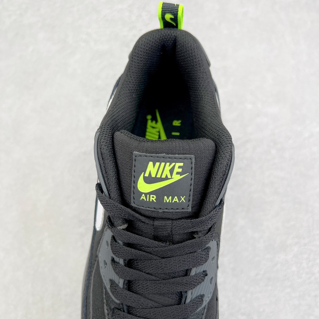 图片[5]-＃MX版 NK Air MAX 90 气垫复古减震跑步鞋 DZ4495-001 经典重温 独家陆续补货 外单专供大厂出品 品质稳定 一百余色 终端操作 Air Max 90于1990年推出 来自Air Max系列 在Air Max 1的基础上改进而得 增加了气垫面积 外型上也更为流线 最特別的就是加入了菱纹塑胶嵌板 为Air Max 90增添了许多潮流气息 皮革鞋面 造就出色耐穿性和支撑力 Max Air缓震配置搭配泡棉中底 令Air Max 90轻盈而舒适 华夫格橡胶外底 铸就Air Max 90非凡的抓地力 而Air Max 90不仅是一双跑鞋 它成功跨越了时间的演进 成为了球鞋文化与潮流圈中最熟为人知的鞋款之一 尺码：36 36.5 37.5 38 38.5 39 40 40.5 41 42 42.5 43 44 44.5 45-选品中心