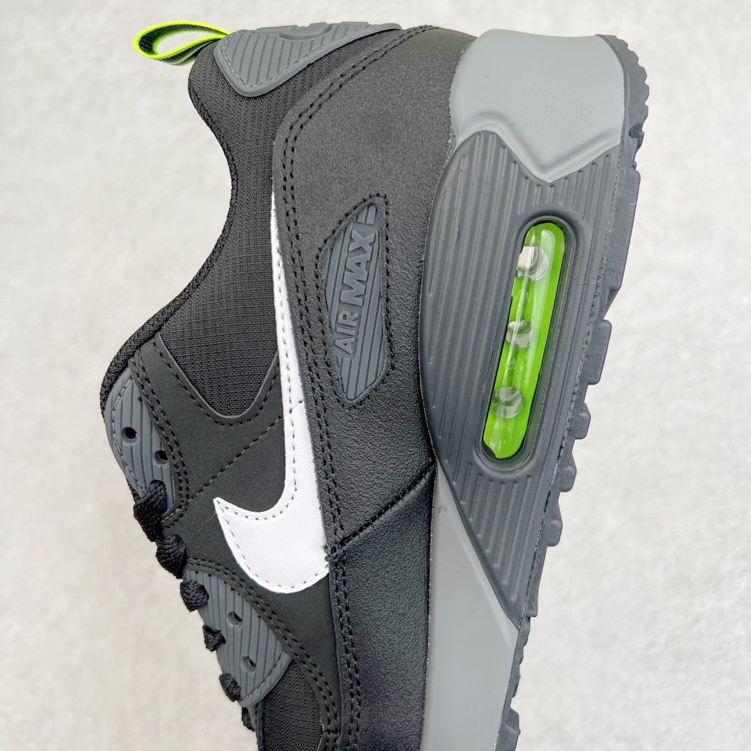 图片[7]-＃MX版 NK Air MAX 90 气垫复古减震跑步鞋 DZ4495-001 经典重温 独家陆续补货 外单专供大厂出品 品质稳定 一百余色 终端操作 Air Max 90于1990年推出 来自Air Max系列 在Air Max 1的基础上改进而得 增加了气垫面积 外型上也更为流线 最特別的就是加入了菱纹塑胶嵌板 为Air Max 90增添了许多潮流气息 皮革鞋面 造就出色耐穿性和支撑力 Max Air缓震配置搭配泡棉中底 令Air Max 90轻盈而舒适 华夫格橡胶外底 铸就Air Max 90非凡的抓地力 而Air Max 90不仅是一双跑鞋 它成功跨越了时间的演进 成为了球鞋文化与潮流圈中最熟为人知的鞋款之一 尺码：36 36.5 37.5 38 38.5 39 40 40.5 41 42 42.5 43 44 44.5 45-选品中心