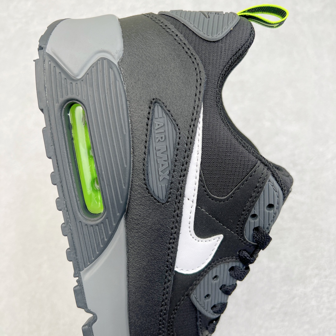 图片[6]-＃MX版 NK Air MAX 90 气垫复古减震跑步鞋 DZ4495-001 经典重温 独家陆续补货 外单专供大厂出品 品质稳定 一百余色 终端操作 Air Max 90于1990年推出 来自Air Max系列 在Air Max 1的基础上改进而得 增加了气垫面积 外型上也更为流线 最特別的就是加入了菱纹塑胶嵌板 为Air Max 90增添了许多潮流气息 皮革鞋面 造就出色耐穿性和支撑力 Max Air缓震配置搭配泡棉中底 令Air Max 90轻盈而舒适 华夫格橡胶外底 铸就Air Max 90非凡的抓地力 而Air Max 90不仅是一双跑鞋 它成功跨越了时间的演进 成为了球鞋文化与潮流圈中最熟为人知的鞋款之一 尺码：36 36.5 37.5 38 38.5 39 40 40.5 41 42 42.5 43 44 44.5 45-选品中心