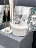 Loewe Hammock Bags Handbags Grey Cowhide