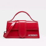 Jacquemus Handbags Crossbody & Shoulder Bags Red Silver Patent Leather Fall/Winter Collection C168868
