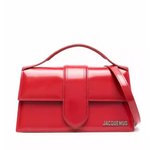 Jacquemus Handbags Crossbody & Shoulder Bags Wholesale Designer Shop
 Red Silver Patent Leather Fall/Winter Collection C168868