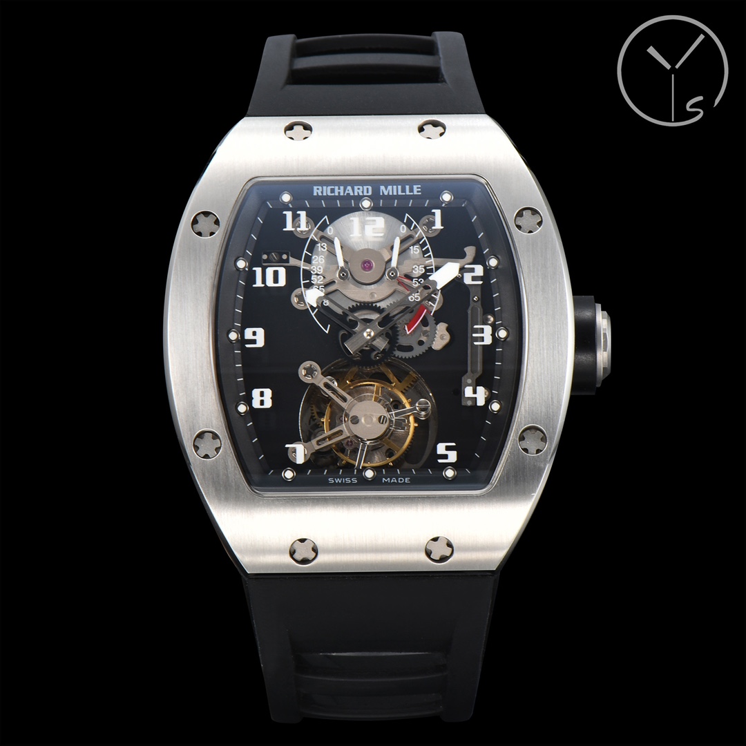 Versión mejorada del tourbillon real Richard Mille RM001 de la fábrica JB, las actualizaciones son las siguie…