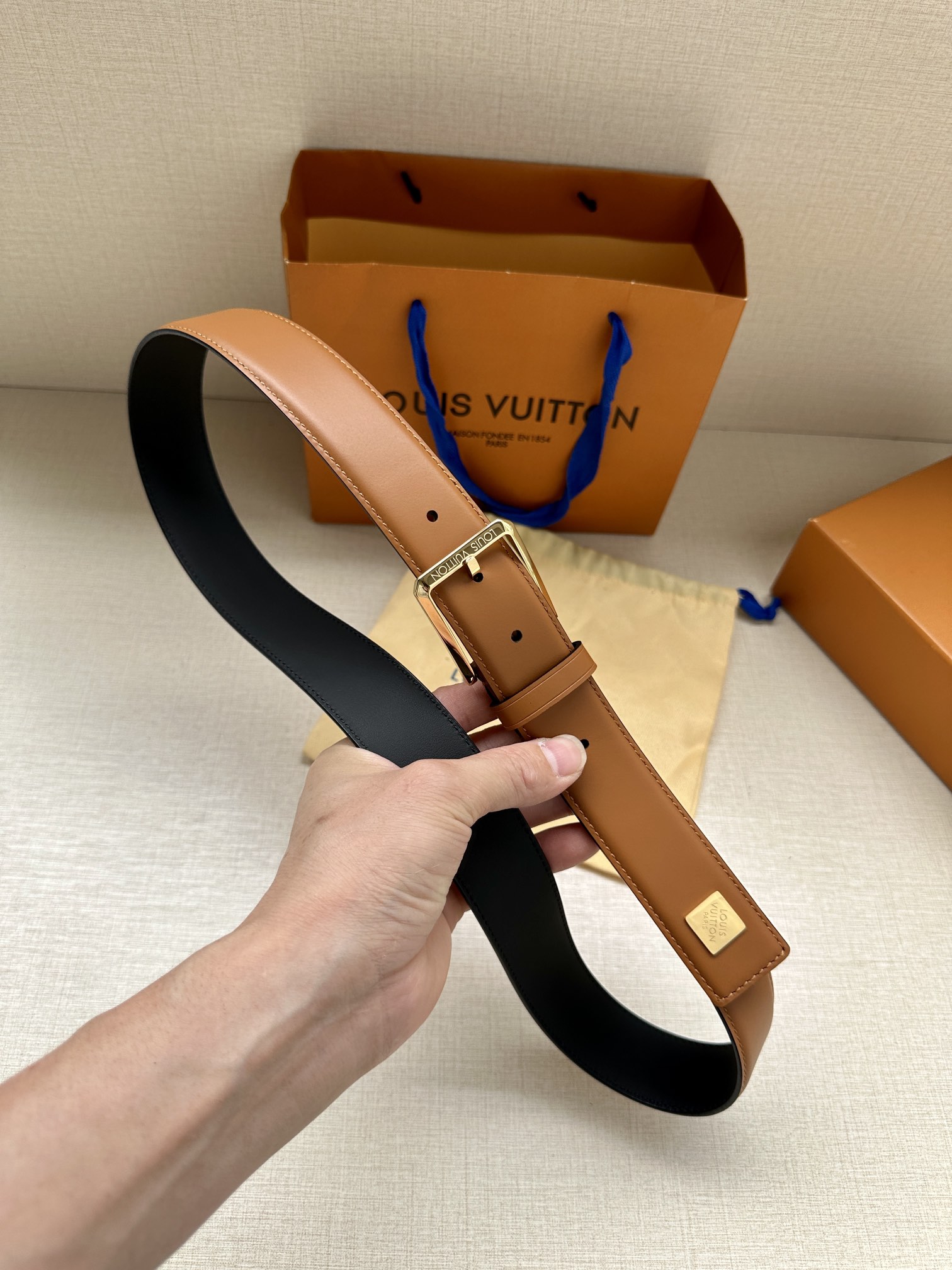Louis Vuitton Haute Couture Luxury Atelier Designer Belt Tie Accessories 5
