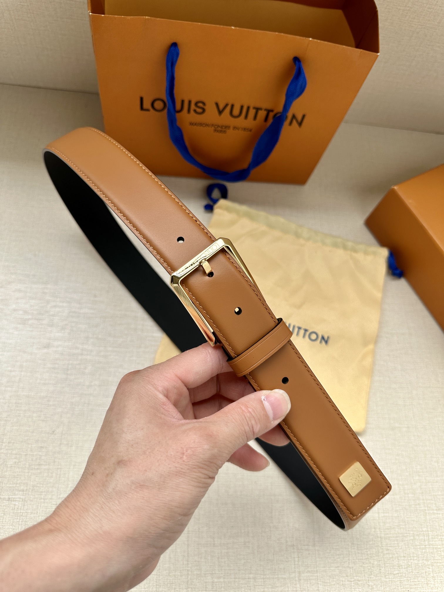 Louis Vuitton Haute Couture Luxury Atelier Designer Belt Tie Accessories