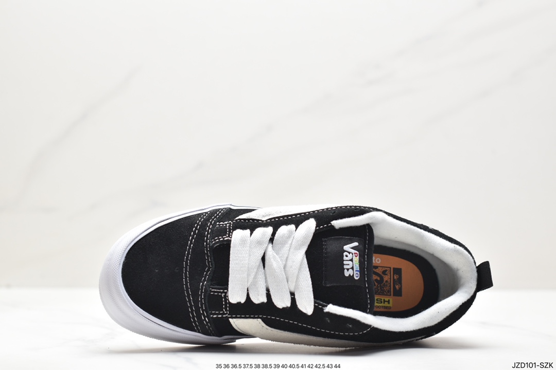 140 万斯Vans Old Skool Platform 黑武士 帆布鞋