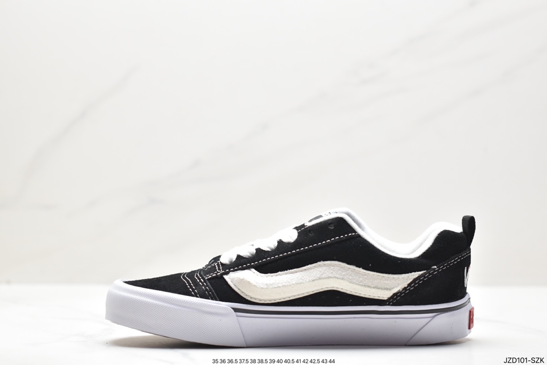 140 万斯Vans Old Skool Platform 黑武士 帆布鞋