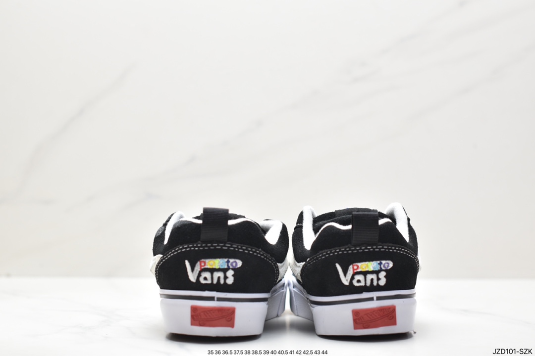 140 万斯Vans Old Skool Platform 黑武士 帆布鞋