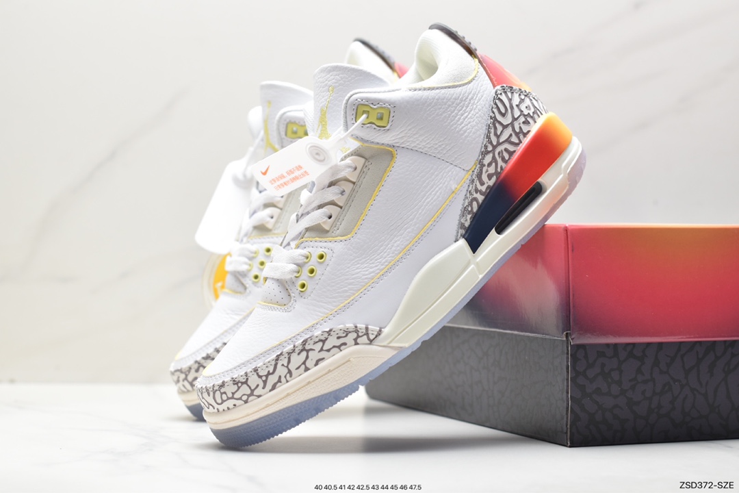 Air Jordan 3 Retro ”Hide and Sneak” White, Gray and Brown FN0344-901