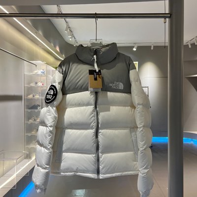 The North Face AAA+ Clothing Down Jacket White Embroidery Unisex Cotton Duck Down Winter Collection Sweatpants